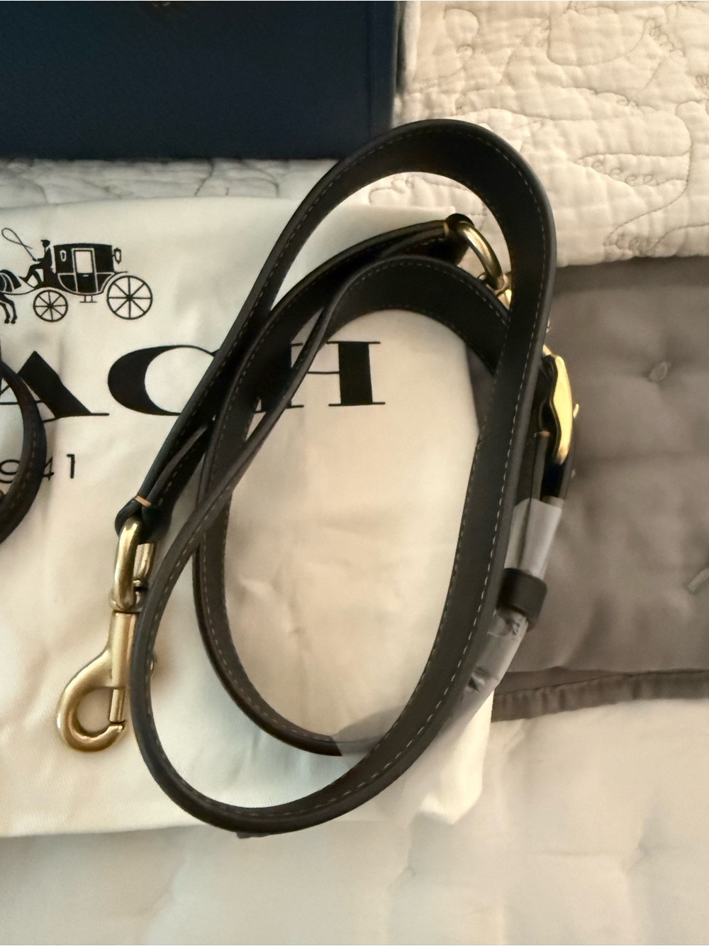 NWT Coach Rogue 25 1941 Dark Denim - Picture 3 of 14